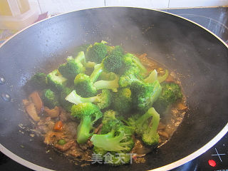 Mushroom Beef Broccoli recipe