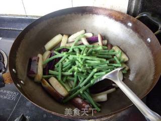 Long Bean Grilled Eggplant recipe