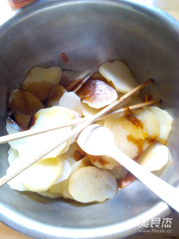 Hot Pot Potatoes in Red Oil recipe