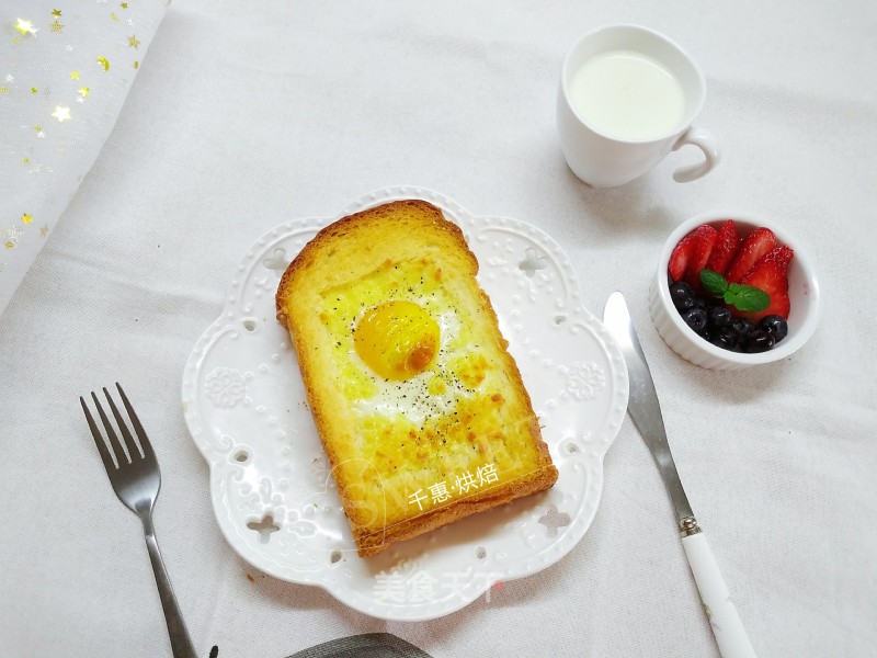 How to Eat Toast ~ Eggs and Cheese Grilled Toast recipe
