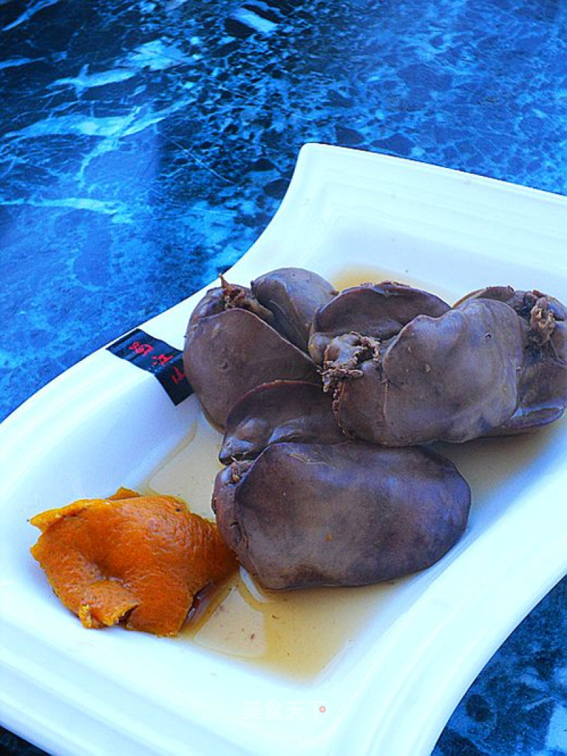 Tangerine Marinated Chicken Liver recipe