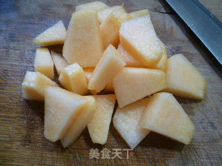Raisin Cantaloupe Tremella recipe