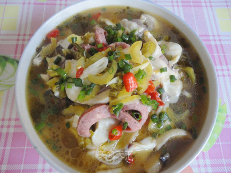 Sichuan Flavor-----sauerkraut Fish recipe