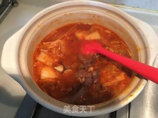 Korean Beef Kimchi Soup recipe