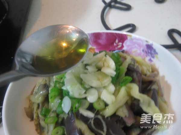 Microwave Version of Steamed Eggplant with Cold Dressing recipe