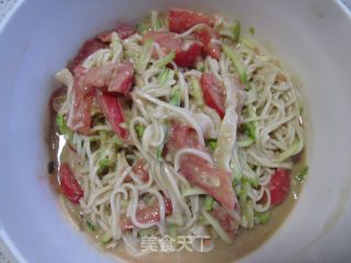 Seafood Marinated Noodles recipe