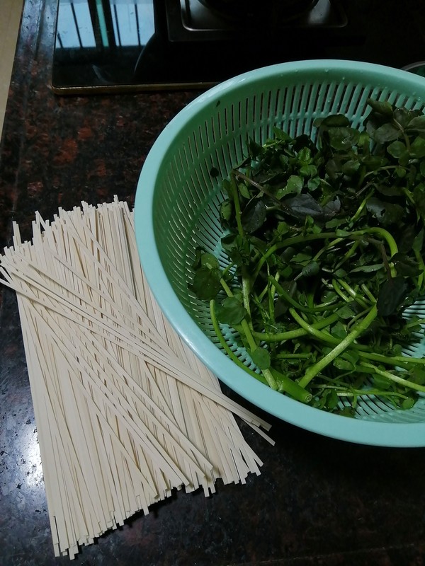 Simple and Delicious~~watercress Noodle Soup recipe