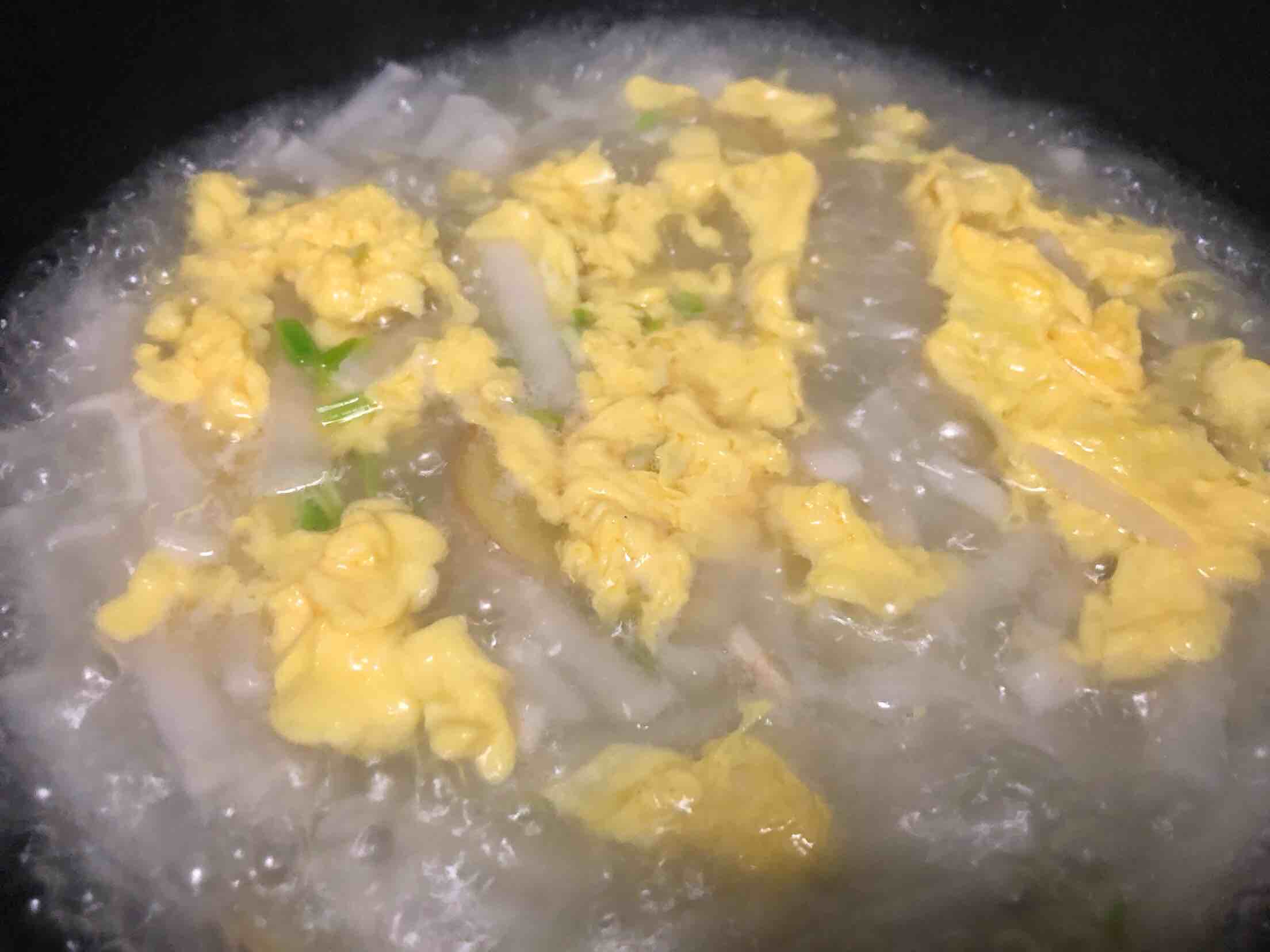 Turnip and Egg Soup recipe