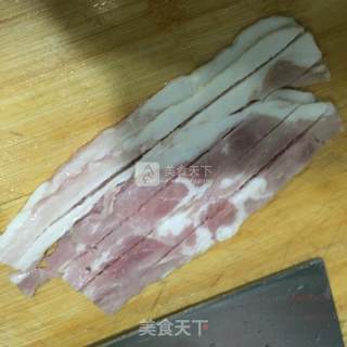 Steamed Tofu with Bacon recipe