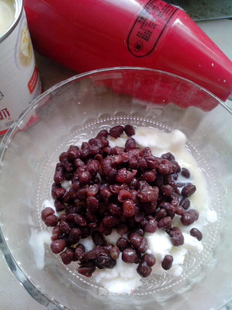 Milk Red Bean Smoothie recipe