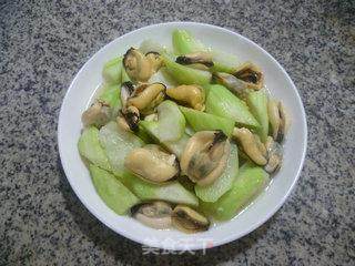 Stir-fried Mussels with Night Blossoms recipe