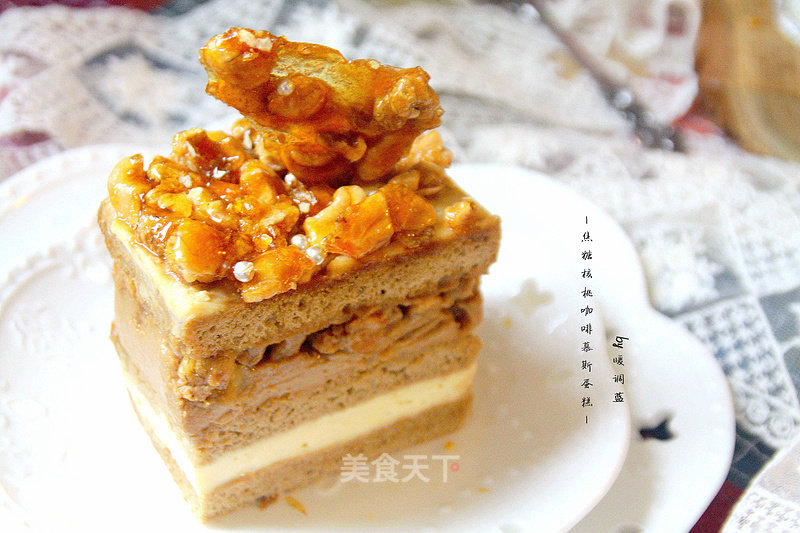 [caramel Walnut Coffee Mousse Cake]: It’s Hard to Give Up The Fragrant Taste recipe