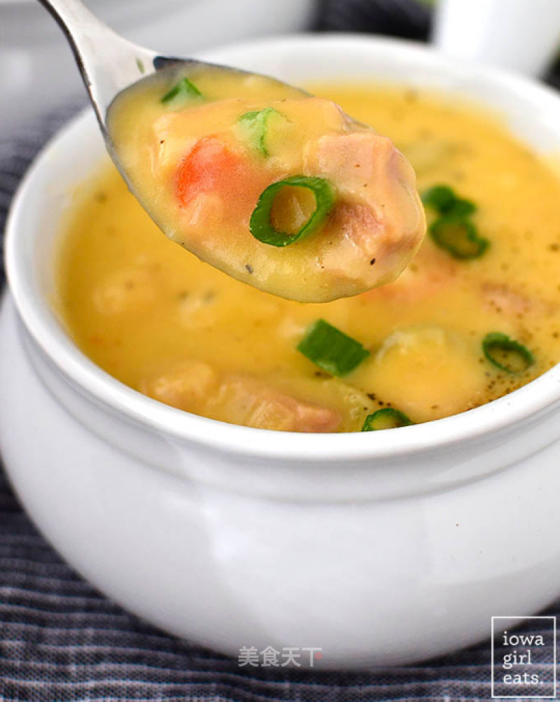 [a Must-have Private Dish for New Year's Day] Smooth Potato and Cheese Soup recipe