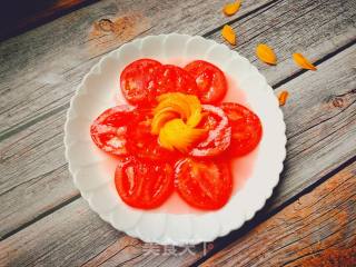 #夏懒人饭#candied Tomatoes recipe