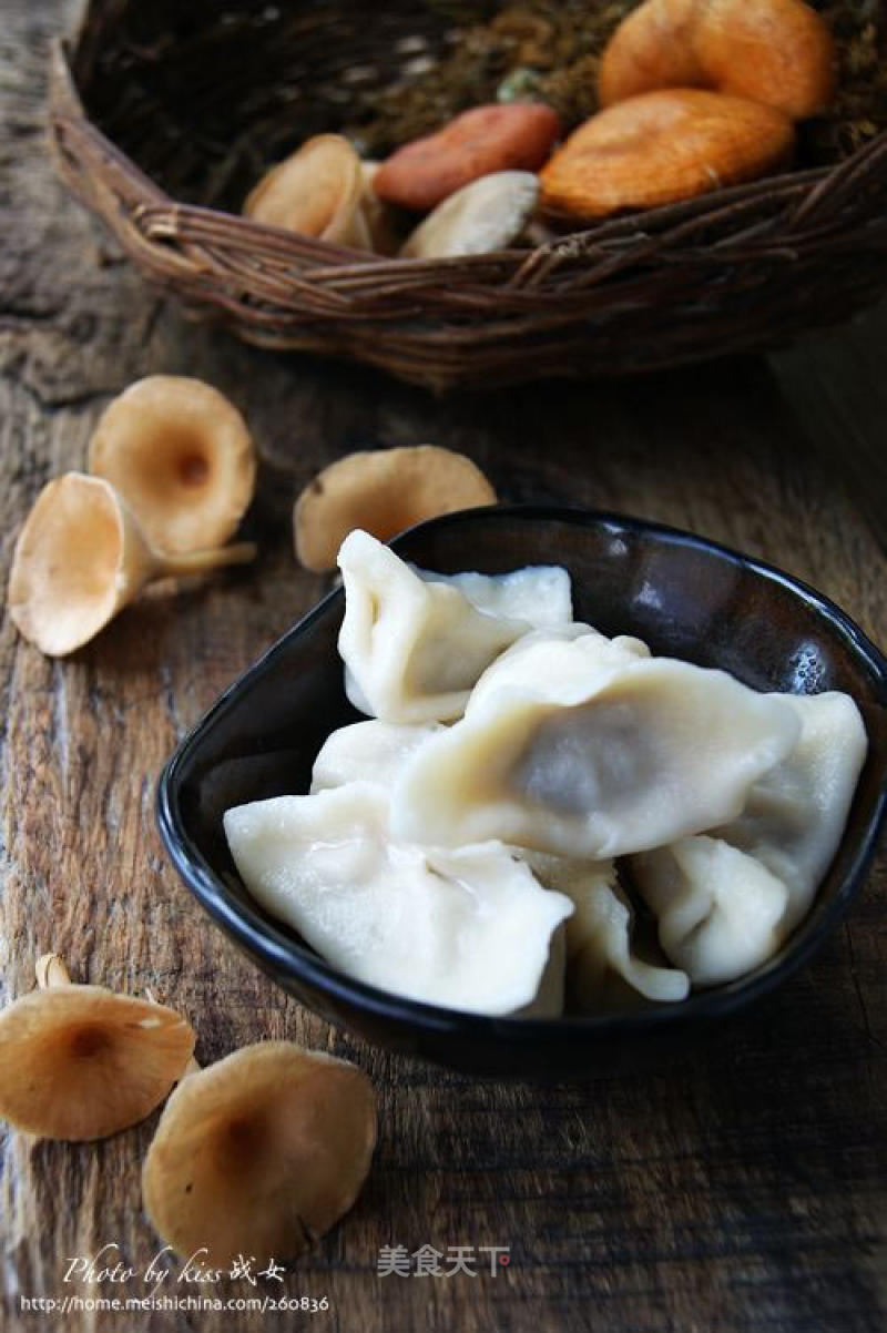 A Gift from Nature---mushroom Pork Dumplings recipe