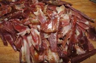 Steamed Golden Fire Ham Shredded Chinese Cabbage recipe