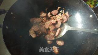 Cauliflower Fried Sausage (sichuan-chongqing Style Sausage) recipe