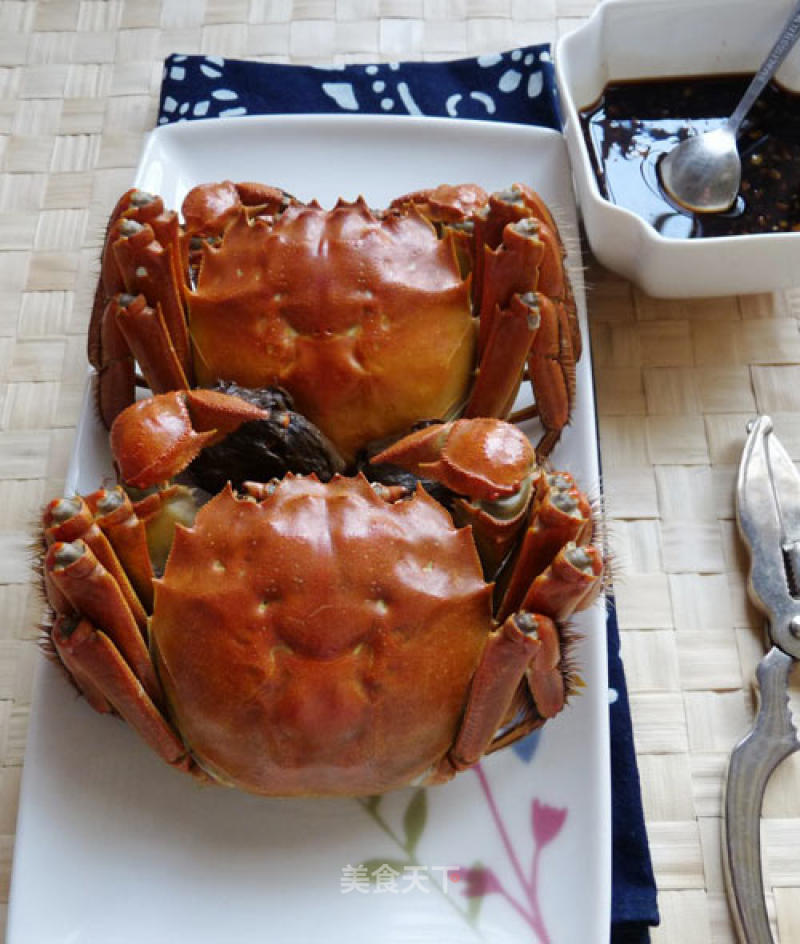Steamed Taihu Hairy Crabs recipe
