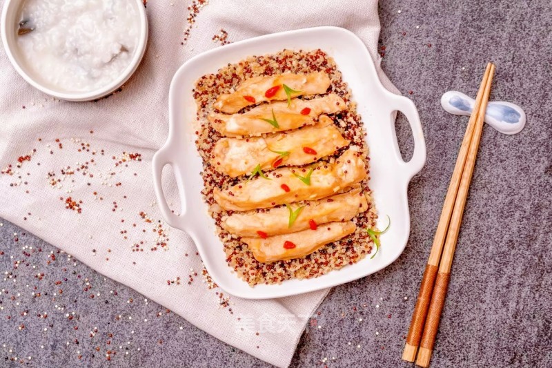 Quinoa Chicken Steamed recipe