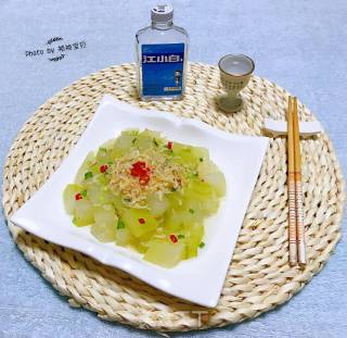 Shrimp Skin Mixed with Winter Melon recipe