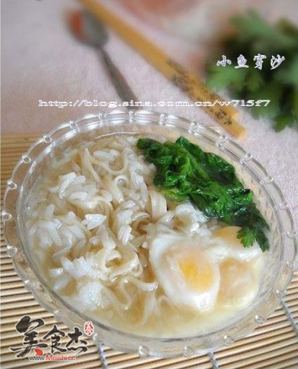 Noodles Boiled with Rice recipe