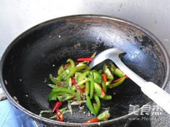 Hot Pepper Loofah Strips recipe