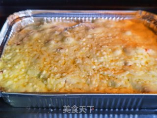 Curry Beef Baked Rice recipe