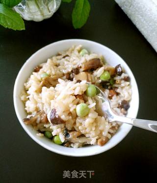 Seafood Shiitake Rice recipe