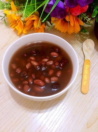 Red Bean Peanut Red Date Soup