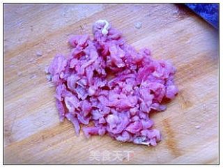Shredded Pork Mixed with Mixed Vegetables. recipe
