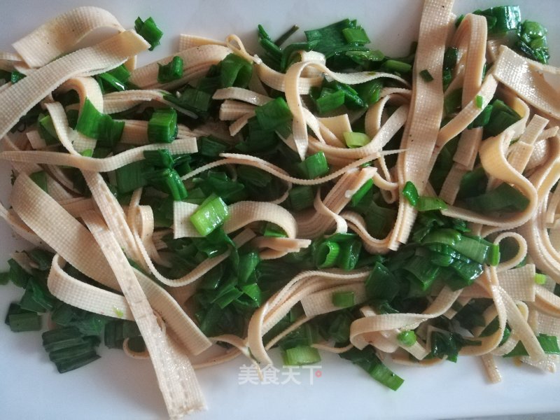 Thousands of Green Garlic Silk recipe