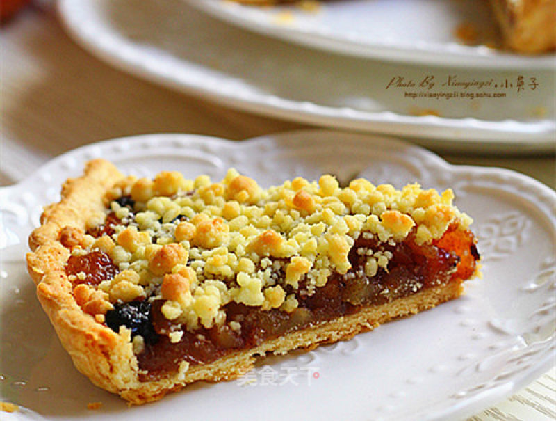 #aca烤明星大赛#almond Crispy Apple Pie recipe