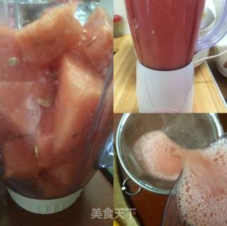 Watermelon Milk Cover recipe