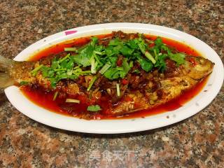 Sichuan-flavored Dry Roasted Simmered Fish recipe