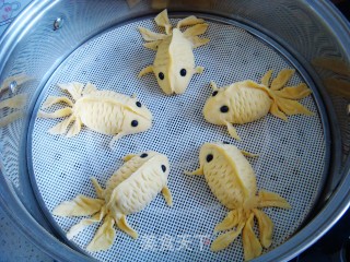 Goldfish Steamed Dumplings recipe