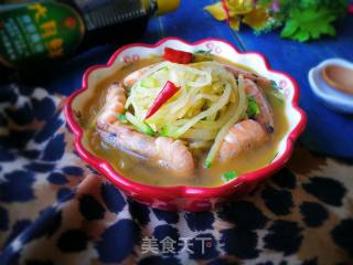 【yantai】shrimp and Carrot Soup recipe