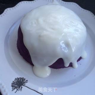 Yogurt and Purple Potato Mashed recipe