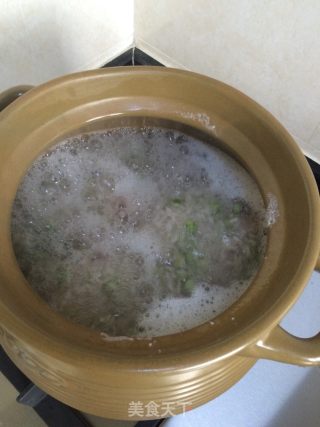 Octopus and Pea Congee recipe