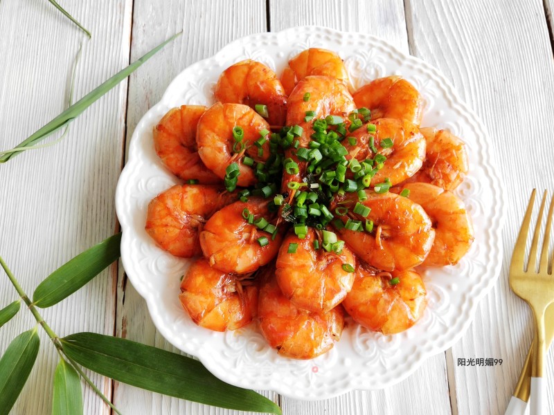 Shrimp with Spicy Sauce recipe