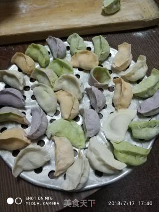 Colorful Dumplings recipe