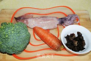 Anti-aging Delicacy ---fried Squid with Broccoli recipe