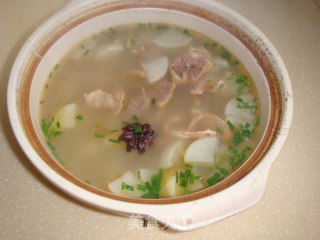 Niu Nose Stewed Radish Soup recipe