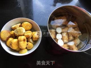 Yam Chestnut Duck Chunk recipe