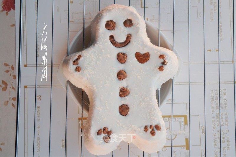 Big Snowman Cake recipe