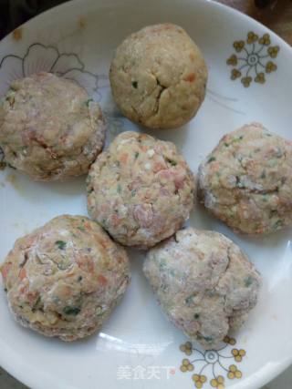 Meat Ball with Soy Sauce recipe