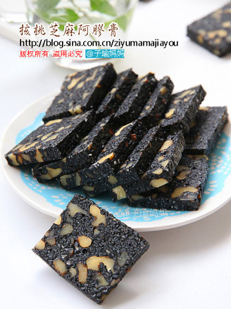 Sesame Walnut Ejiao Paste recipe