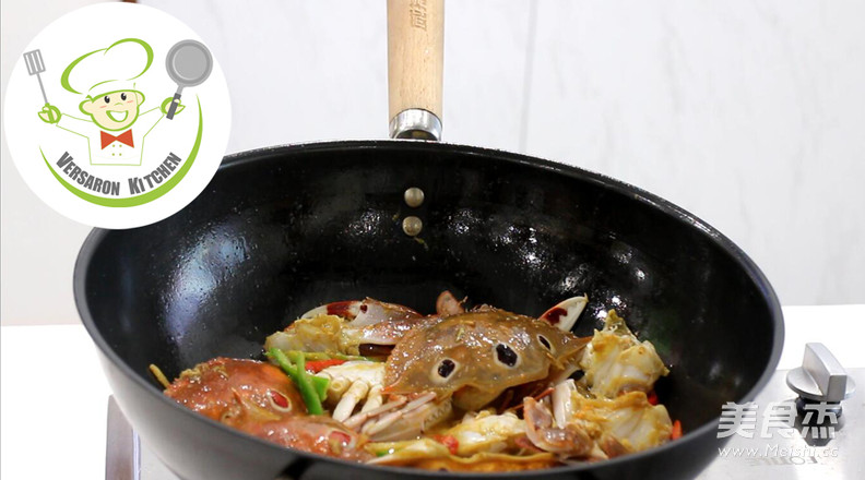 Spicy Fried King Crab recipe