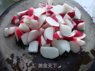 Bone-bone Ginseng Boiled Red Radish recipe