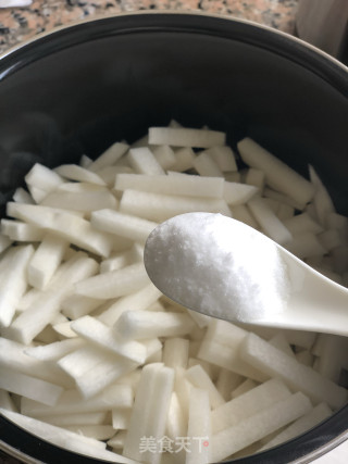 Refreshing and Crisp Radish recipe