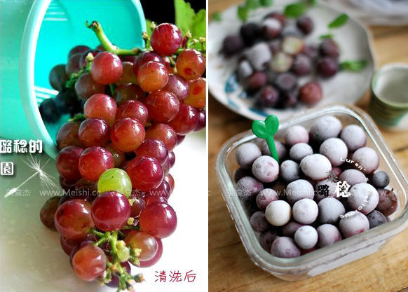 Frozen Grapes recipe